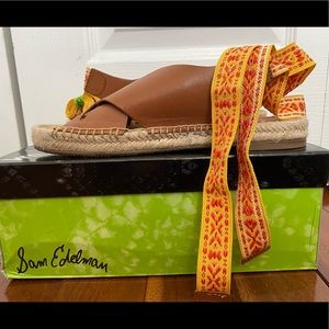 Sam Edelman Alisha Lace Up Espadrille